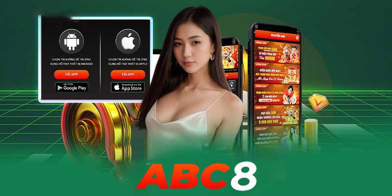 Các trò chơi cá cược hấp dẫn có sẵn trên App ABC8